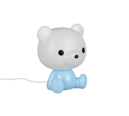 Trio Lighting Trio CUTIE tafellamp | LED | blauw | 21 x 19 cm | IP20 | 1x 0,3W | 30 lm | 3000K