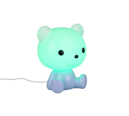 Trio Lighting Trio CUTIE tafellamp | LED | blauw | 21 x 19 cm | IP20 | 1x 0,3W | 30 lm | 3000K