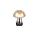 Trio Lighting Trio DOOLEY tafellamp | LED | amber | Ø 14 cm | IP20 | 1x 1,5W | 140 lm | 3000K