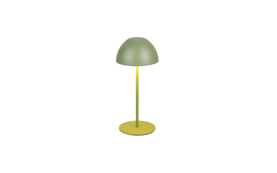 Trio Lighting Trio ORTIZ tafellamp | LED | groen | Ø 9 cm | IP44 | 1x 2W | 150 lm | 3000K | dimbaar