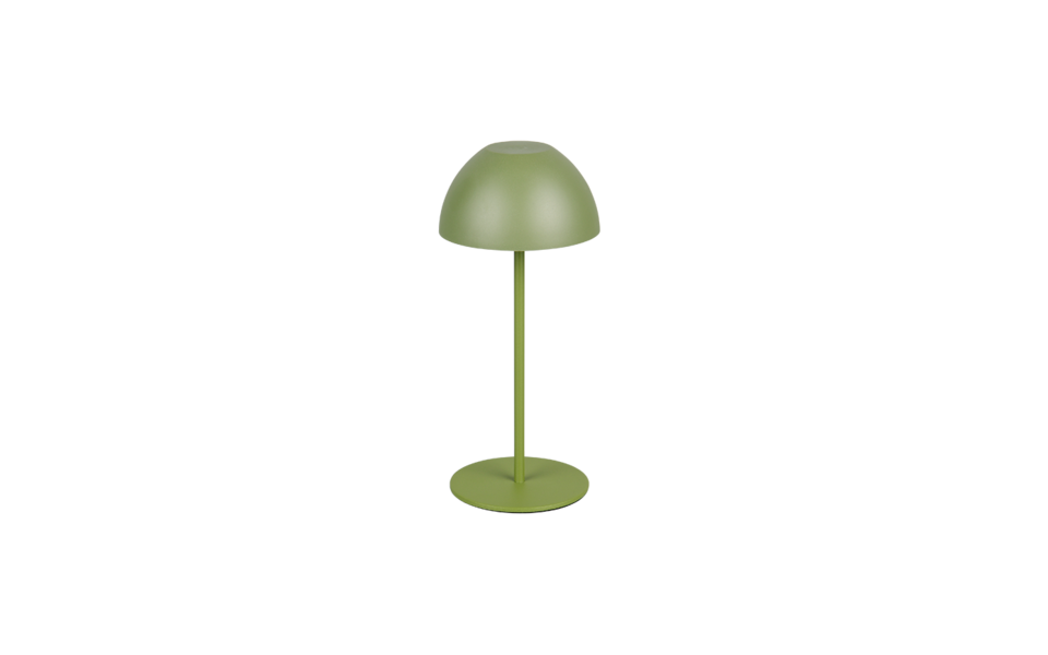 Trio Lighting Trio ORTIZ tafellamp | LED | groen | Ø 9 cm | IP44 | 1x 2W | 150 lm | 3000K | dimbaar