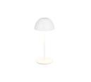 Trio Lighting Trio ORTIZ tafellamp | LED | wit mat | Ø 9 cm | IP44 | 1x 2W | 150 lm | 3000K | dimbaar