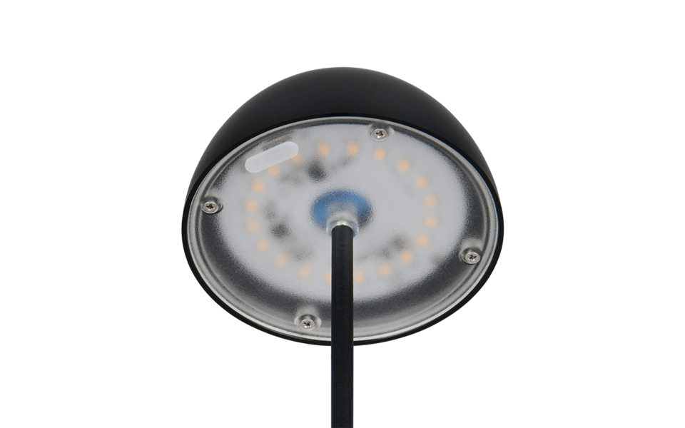 Trio Lighting Trio ORTIZ LED table lamp | 1x 3W 200 lm 3000K | black | Ø 9 cm | 20 cm Trio Lighting Trio ORTIZ LED table lamp | 1x 3W 200 lm 3000K | black | Ø 9 cm | 20 cm