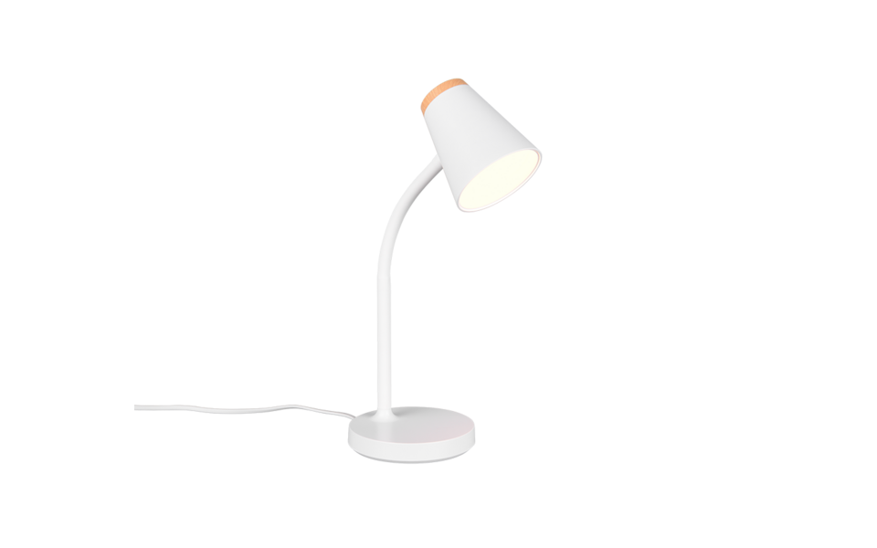 Trio Lighting Trio PONGO LED table lamp | 1x 4.5W 500 lm 3000K | white | 36 cm