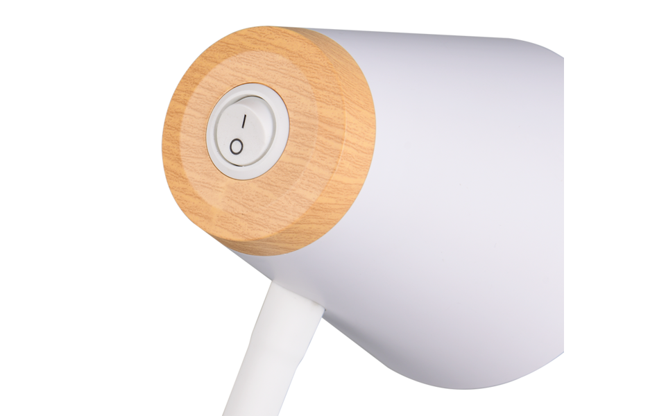 Trio Lighting Trio PONGO tafellamp | LED | wit | 13 x 36 cm | IP20 | 1x 4,5W | 500 lm | 3000K | niet dimbaar Trio Lighting Trio PONGO tafellamp | LED | wit | 13 x 36 cm | IP20 | 1x 4,5W | 500 lm | 3000K | niet dimbaar