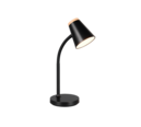 Trio Lighting Trio PONGO tafellamp | LED | zwart | 13 x 36 cm | IP20 | 1x 4,5W | 500 lm | 3000K | niet dimbaar