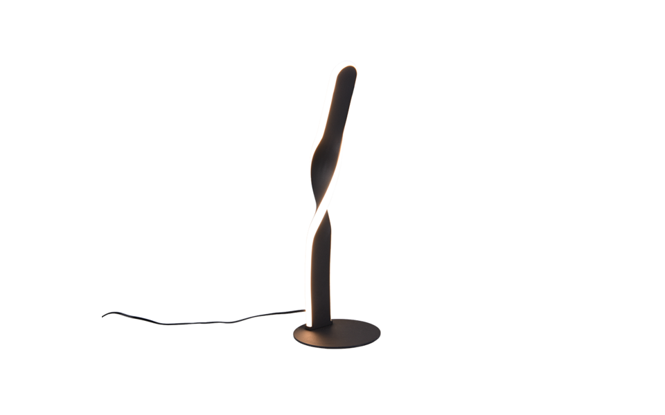 Trio Lighting Trio GINKO LED table lamp | 1x 9.6W 1150 lm 3000K | black | Ø 13 cm | 40 cm