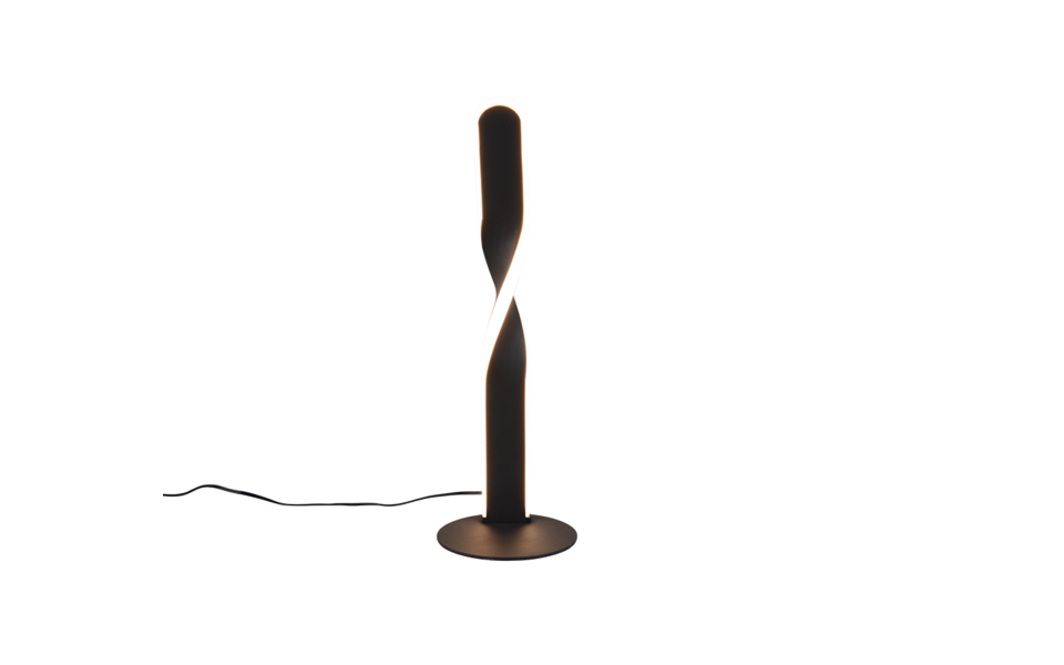 Trio Lighting Trio GINKO tafellamp | LED | mat zwart | Ø 13 cm | IP20 | 1x 10W | 1020 lm | 3000K Trio Lighting Trio GINKO tafellamp | LED | mat zwart | Ø 13 cm | IP20 | 1x 10W | 1020 lm | 3000K