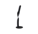Trio Lighting Trio GINKO tafellamp | LED | mat zwart | Ø 13 cm | IP20 | 1x 10W | 1020 lm | 3000K