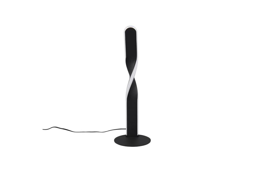 Trio Lighting Trio GINKO tafellamp | LED | mat zwart | Ø 13 cm | IP20 | 1x 10W | 1020 lm | 3000K Trio Lighting Trio GINKO tafellamp | LED | mat zwart | Ø 13 cm | IP20 | 1x 10W | 1020 lm | 3000K