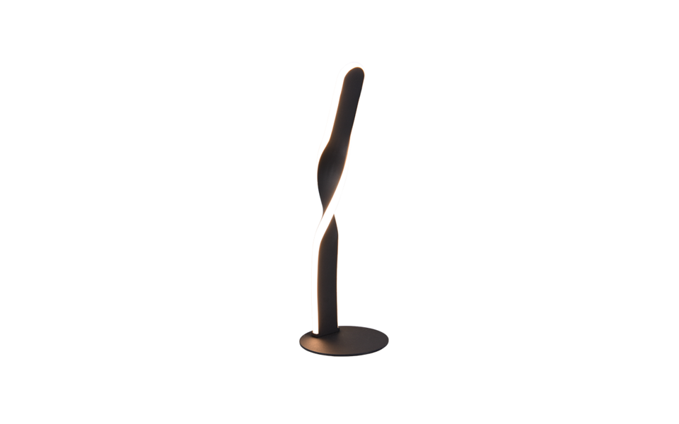 Trio Lighting Trio GINKO LED table lamp | 1x 9.6W 1150 lm 3000K | black | Ø 13 cm | 40 cm