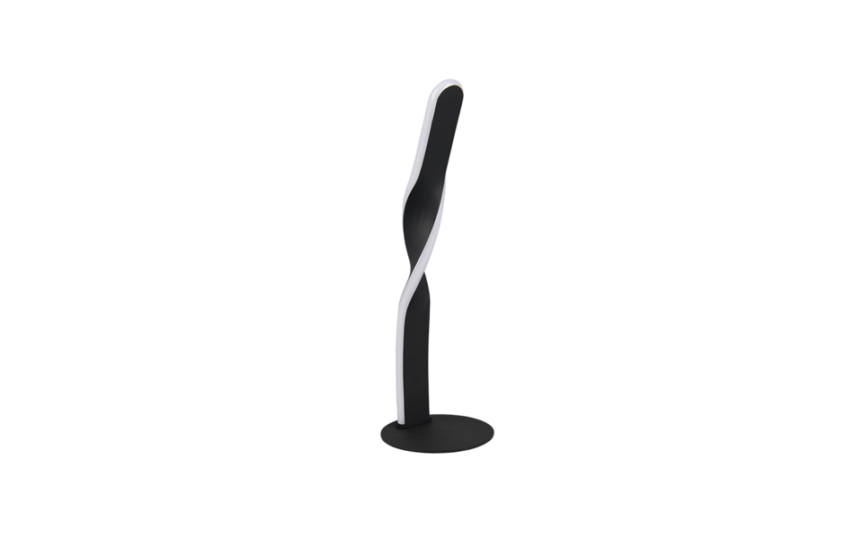 Trio Lighting Trio GINKO tafellamp | LED | mat zwart | Ø 13 cm | IP20 | 1x 10W | 1020 lm | 3000K Trio Lighting Trio GINKO tafellamp | LED | mat zwart | Ø 13 cm | IP20 | 1x 10W | 1020 lm | 3000K