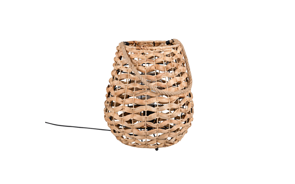 Trio Lighting Trio JEAN tafellamp | E27 Fitting | mat zwart met natuurlijke afwerking | Ø 29 cm | IP20 | excl. 1x E27 | max. 10W Trio Lighting Trio JEAN tafellamp | E27 Fitting | mat zwart met natuurlijke afwerking | Ø 29 cm | IP20 | excl. 1x E27 | max. 10W
