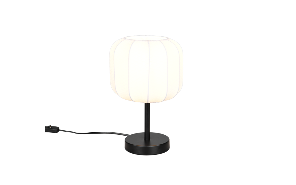 Trio Lighting Trio MADLEINE table lamp | 1x E27 max 40W | white | Ø 20 cm | 30 cm