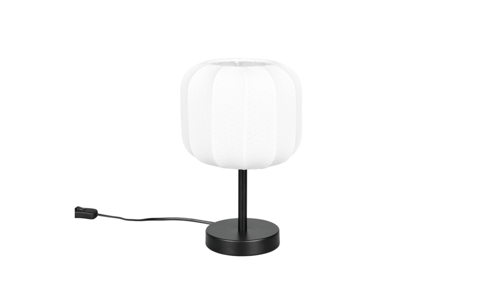 Trio Lighting Trio MADLEINE table lamp | 1x E27 max 40W | white | Ø 20 cm | 30 cm