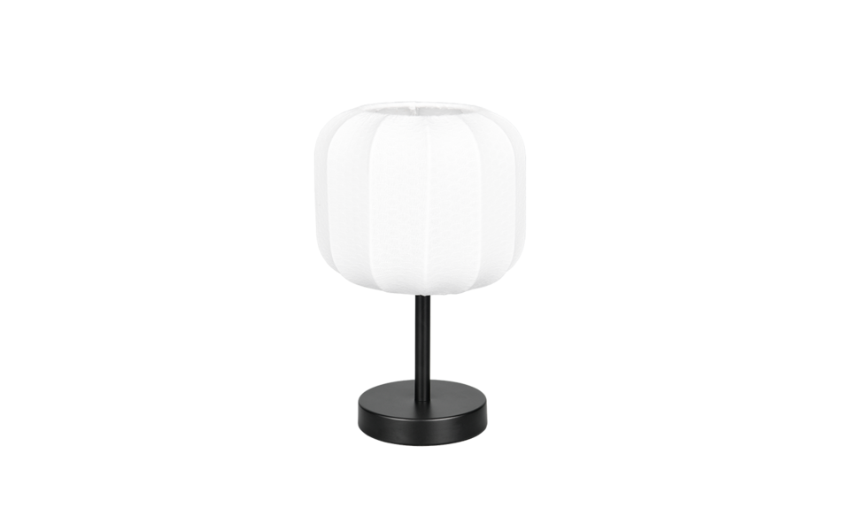 Trio Lighting Trio MADLEINE table lamp | 1x E27 max 40W | white | Ø 20 cm | 30 cm