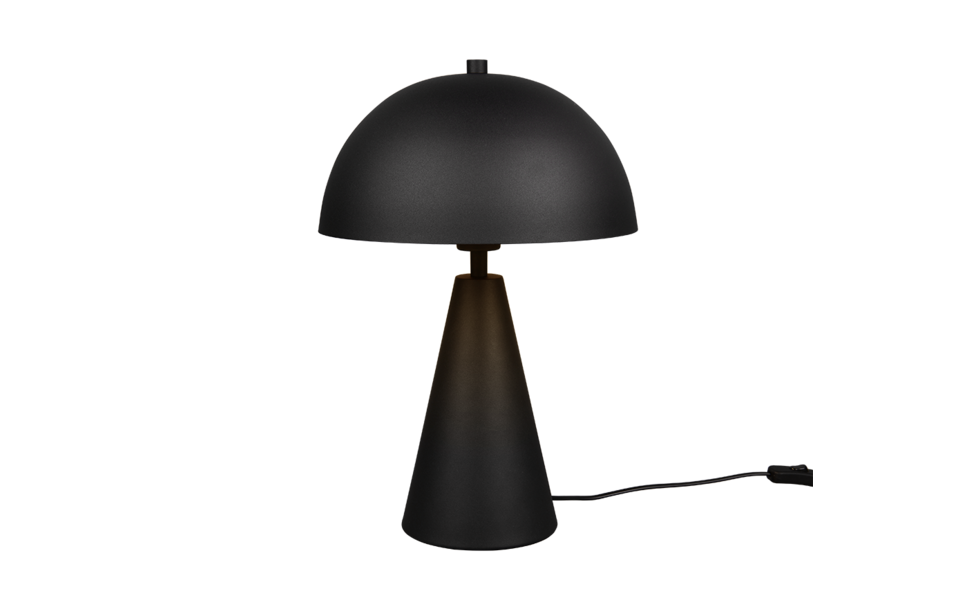 Trio Lighting Trio ALFIE tafellamp | E27 Fitting | mat zwart | Ø 30 cm | IP20 | excl. 1x E27 | max. 40W Trio Lighting Trio ALFIE tafellamp | E27 Fitting | mat zwart | Ø 30 cm | IP20 | excl. 1x E27 | max. 40W
