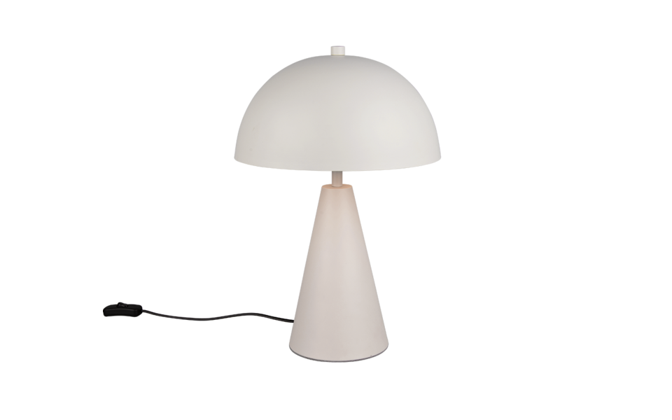 Trio Lighting Trio ALFIE tafellamp | E27 Fitting | warm grijs | Ø 30 cm | IP20 | excl. 1x E27 | max. 40W