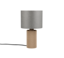 Trio Lighting Trio CANIO tafellamp | E14 Fitting | natuurlijke afwerking met grijs | Ø 16,5 cm | IP20 | excl. 1x E14 | max. 40W