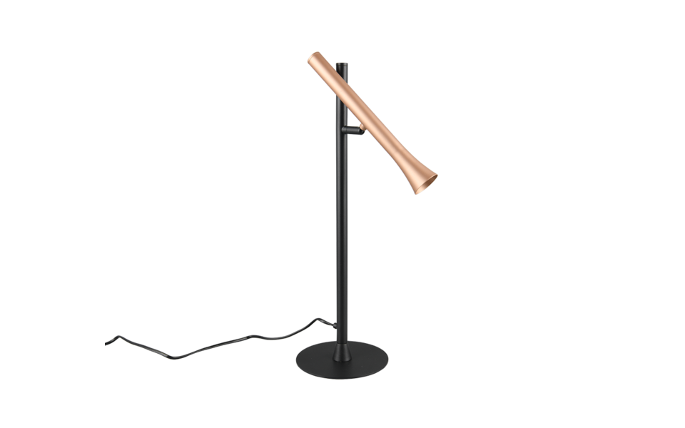 Trio Lighting Trio FIATO LED table lamp | 1x 3W 350 lm 4000K | mocha brown | Ø 16 cm | 50 cm