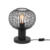 Trio GILA table lamp | E27 | black | Ø 23 cm Trio GILA table lamp | E27 | black | Ø 23 cm