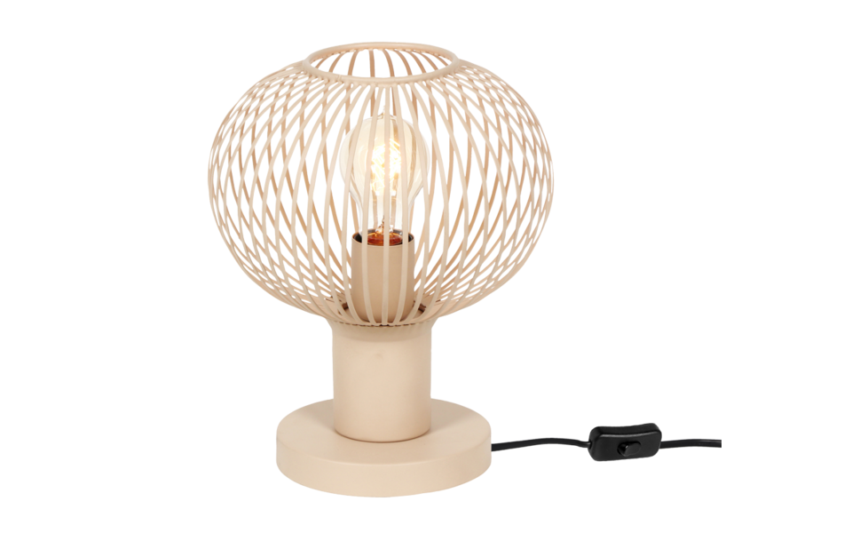 Trio Lighting Trio GILA table lamp | 1x E27 max 40W | Ø 23 cm | 27 cm