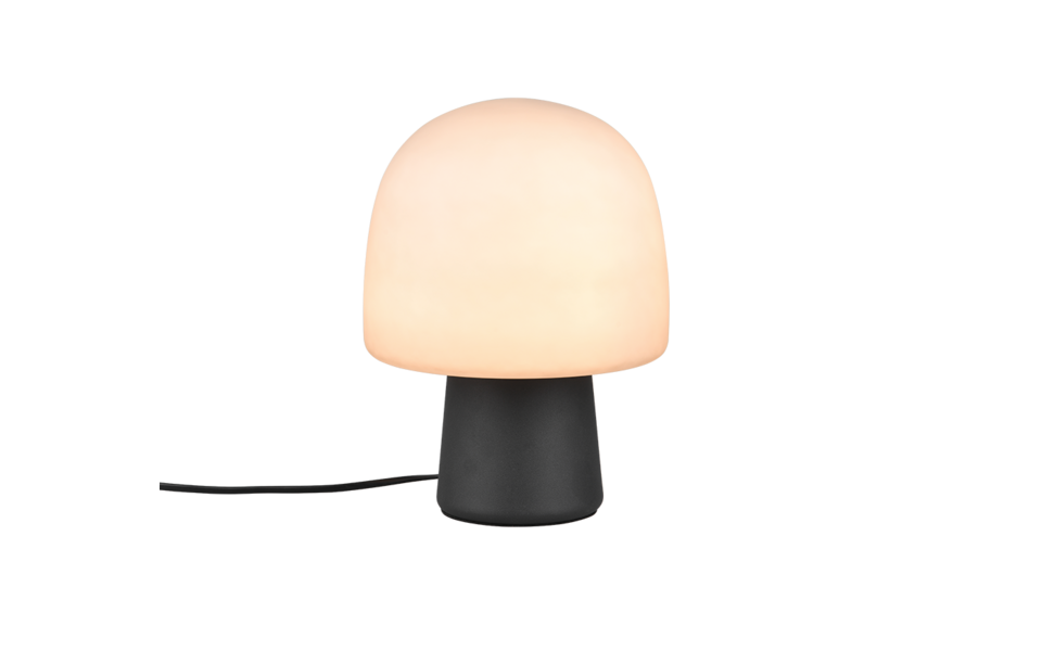 Trio Lighting Trio STEEN table lamp | 1x E14 max 40W | black | Ø 20 cm | 27 cm