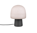 Trio Lighting Trio STEEN tafellamp | E14 Fitting | zwart met taupe | Ø 20 cm | IP20 | excl. 1x E14 | max. 10W