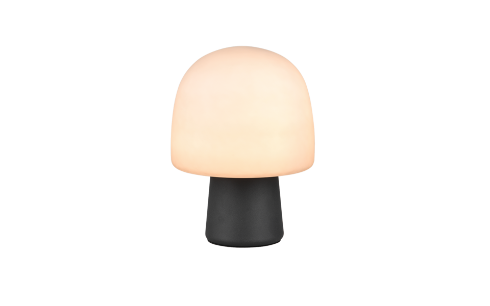 Trio Lighting Trio STEEN table lamp | 1x E14 max 40W | black | Ø 20 cm | 27 cm