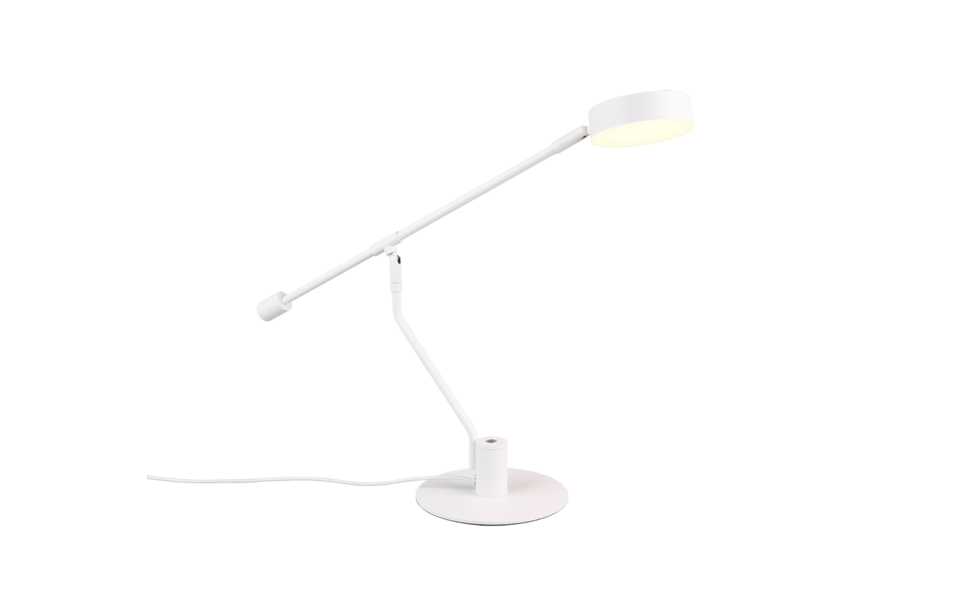 Trio Lighting Trio MANDURO tafellamp | LED | wit mat | Ø 17 cm | IP20 | 1x 6W | 560 lm | 2700+4000+6500K | dimbaar