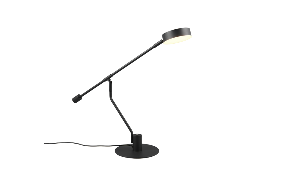 Trio Lighting Trio MANDURO LED table lamp | 1x 6W 600 lm 2700-6500K | black | Ø 56 cm | 40 cm