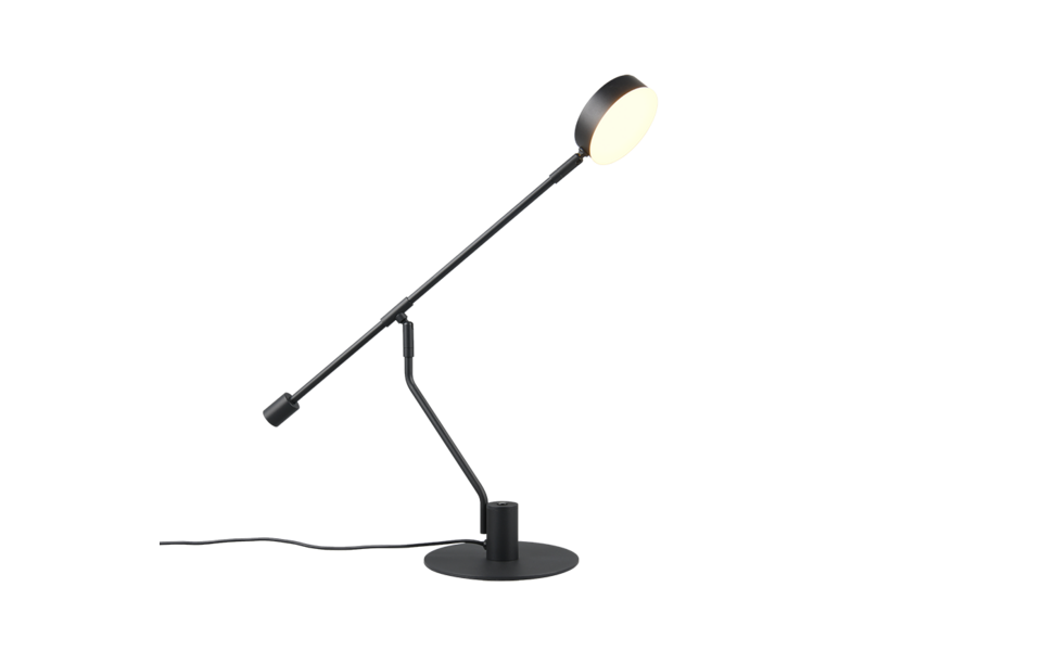Trio Lighting Trio MANDURO LED table lamp | 1x 6W 600 lm 2700-6500K | black | Ø 56 cm | 40 cm