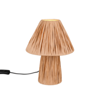 Trio ANEA tafellamp | natuurlijke afwerking/bruin | IP20 | E14