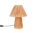 Trio Lighting Trio ANEA tafellamp | E14 Fitting | natuurlijke afwerking met bruin | Ø 24 cm | IP20 | excl. 2x E14 | max. 10W