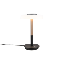 Trio CELESTE tafellamp | LED | koffie met wit | Ø 22 cm | IP20