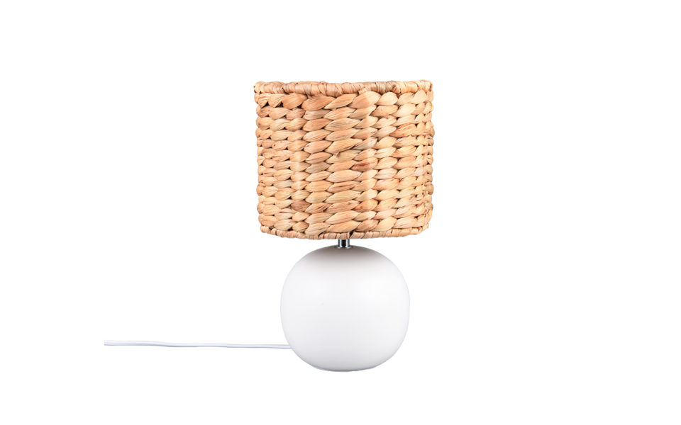 Trio Lighting Trio VINA table lamp | 1x E27 max 40W | white | Ø 18 cm | 27.5 cm Trio Lighting Trio VINA table lamp | 1x E27 max 40W | white | Ø 18 cm | 27.5 cm