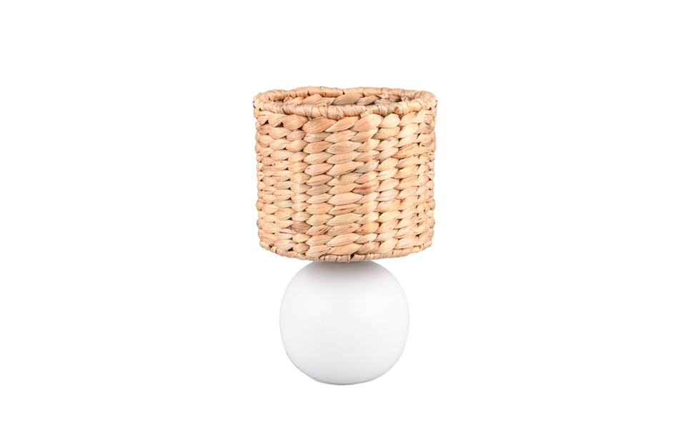 Trio Lighting Trio VINA table lamp | 1x E27 max 40W | white | Ø 18 cm | 27.5 cm Trio Lighting Trio VINA table lamp | 1x E27 max 40W | white | Ø 18 cm | 27.5 cm