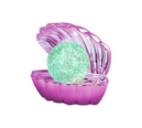 Trio Lighting Trio SHELLY tafellamp | LED | pink | 17,5 x 12,5 cm | IP20 | 1x 0,8W | 15 lm