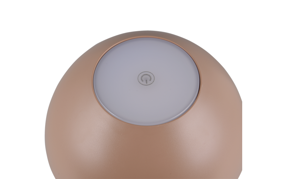 Trio Lighting Trio RICARDO LED table lamp | 1x 1.5W 240 lm 3000K | mocha brown | Ø 13.5 cm | 30 cm
