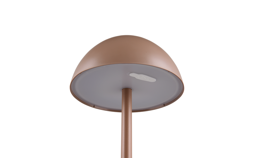 Trio Lighting Trio RICARDO LED table lamp | 1x 1.5W 240 lm 3000K | mocha brown | Ø 13.5 cm | 30 cm