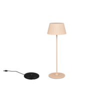 Trio SUAREZ tafellamp | LED | zand | Ø 13,5 cm | IP44 Trio SUAREZ tafellamp | LED | zand | Ø 13,5 cm | IP44