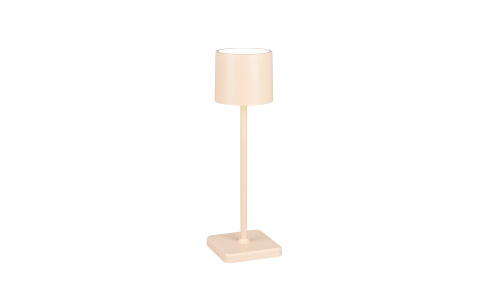 Trio Lighting Trio FERNANDEZ LED table lamp | 1x 1.5W 130 lm 6000K | black | Ø 12.5 cm | IP54 | 38 cm