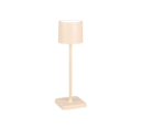 Trio Lighting Trio FERNANDEZ tafellamp | LED | zand | 12,5 x 12,5 cm | IP54 | 1x 1,5W | 130 lm | 2700+4000+6000K | dimbaar