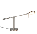 Trio Lighting Trio MONZA tafellamp | LED | nikkel mat | Ø 16 cm | IP20 | 1x 12W | 1400 lm | 2300+3000+4000K | dimbaar