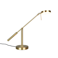 Trio MONZA tafellamp | LED | messing mat | Ø 16 cm | IP20