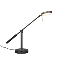 Trio MONZA tafellamp | LED | mat zwart | Ø 16 cm | IP20 Trio MONZA tafellamp | LED | mat zwart | Ø 16 cm | IP20