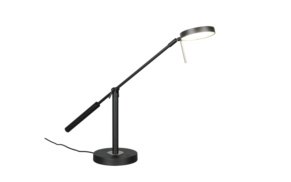 Trio Lighting Trio MONZA LED table lamp | 1x 12W 1400 lm 4000K | black | Ø 16 cm | 52 cm Trio Lighting Trio MONZA LED table lamp | 1x 12W 1400 lm 4000K | black | Ø 16 cm | 52 cm