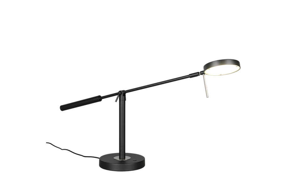 Trio Lighting Trio MONZA LED table lamp | 1x 12W 1400 lm 4000K | black | Ø 16 cm | 52 cm Trio Lighting Trio MONZA LED table lamp | 1x 12W 1400 lm 4000K | black | Ø 16 cm | 52 cm