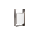 Trio Lighting Trio PAIL tafellamp | E27 Fitting | nikkel mat met wit | 16 x 15 cm | IP20 | excl. 1x E27 | max. 10W