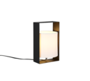 Trio Lighting Trio PAIL tafellamp | E27 Fitting | mat zwart met wit | 16 x 15 cm | IP20 | excl. 1x E27 | max. 10W
